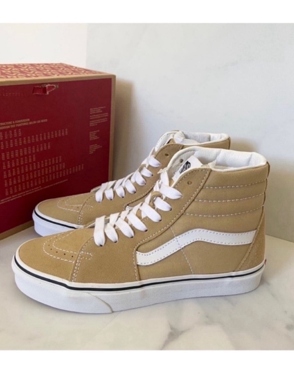 Vans Sk8-Hi Size Brown
Women 11.OUS Mens 9.5US